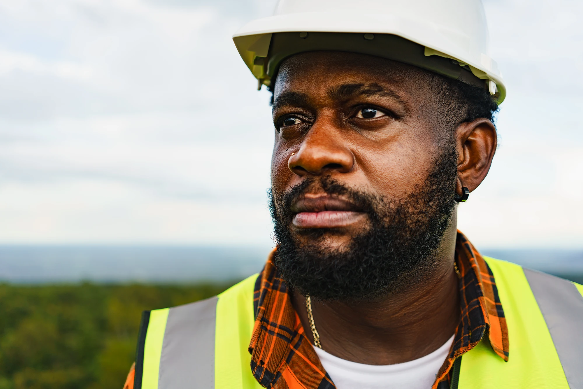 blue collar construction worker wanting legal advice